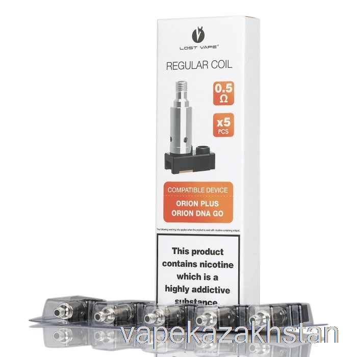 Vape Kazakhstan Lost Vape Orion PLUS Replacement Coils 0.5ohm Regular OCC Coils